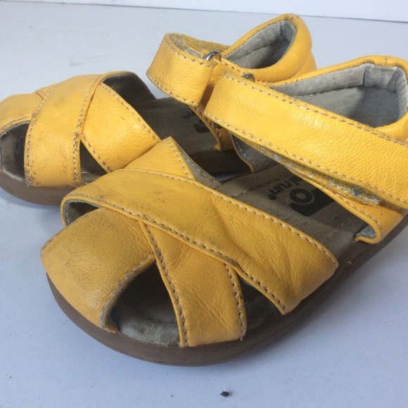 see kai run yellow sandals